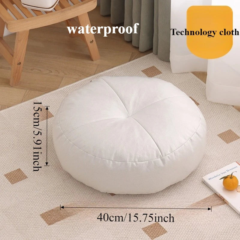 Meditation Cushion: Floor Cushion Round Meditation Yoga Seat Waterproof