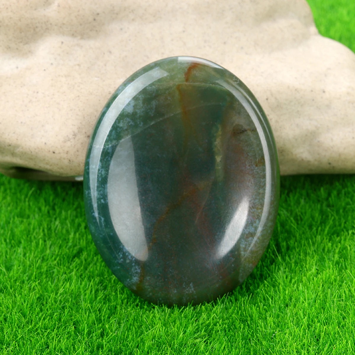 35x45mm Natural Crystal Stone Thumb Worry Oval Massage Quartz Healing Chakra Energy Therapy Meditation Spiritual Natural Gemston
