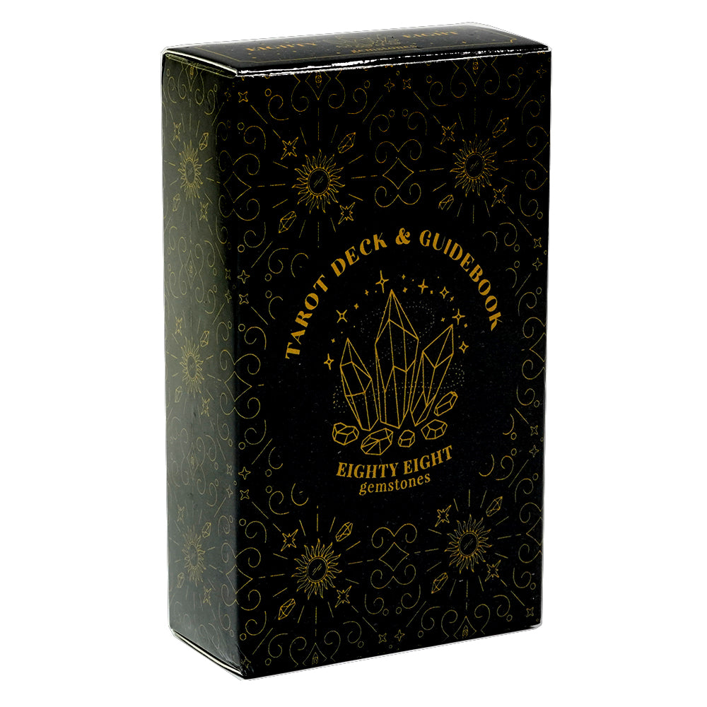 Fortune Telling Tarot Cards: Mystical Tarot Cards Black Deck for Beginners