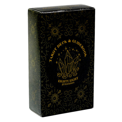 Fortune Telling Tarot Cards: Mystical Tarot Cards Black Deck for Beginners