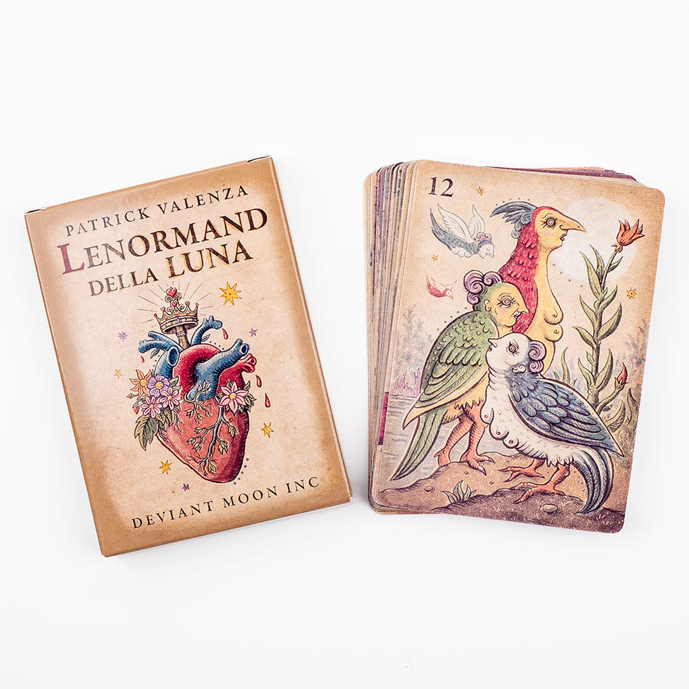 Fortune Telling Tarot Cards: Lenormand Tarot Deck 36Pcs - Divination & Fate Oracle Cards