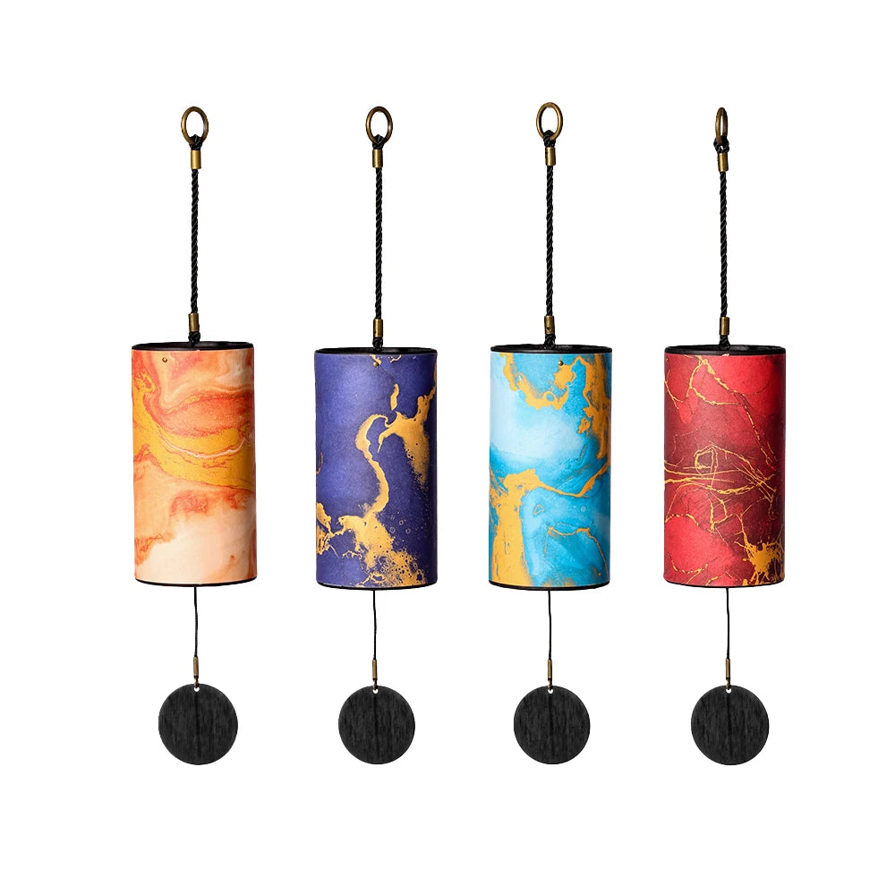9 Tube Bamboo Wind Chime Tuned C G Am Dm Wind Bell For Outdoor Garden Zen Meditation Decor
