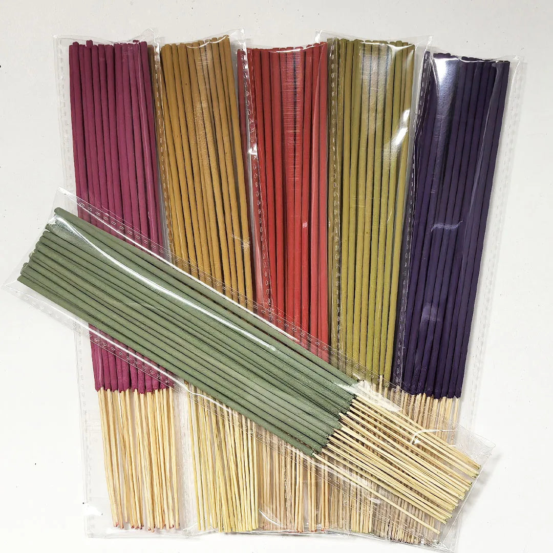 High-Quality Incense Sticks Set - 126 Sticks for Yoga & Home
