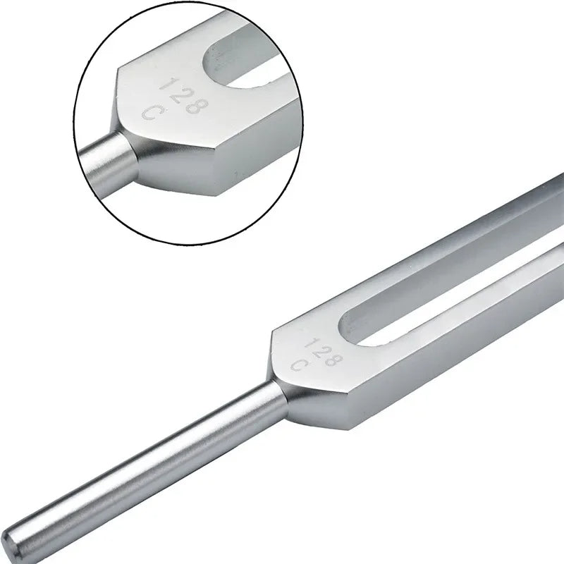 Tuning Fork: 128Hz Weighted Tuning Fork Set for Pressure Relief