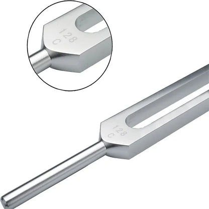 Tuning Fork: 128Hz Weighted Tuning Fork Set for Pressure Relief