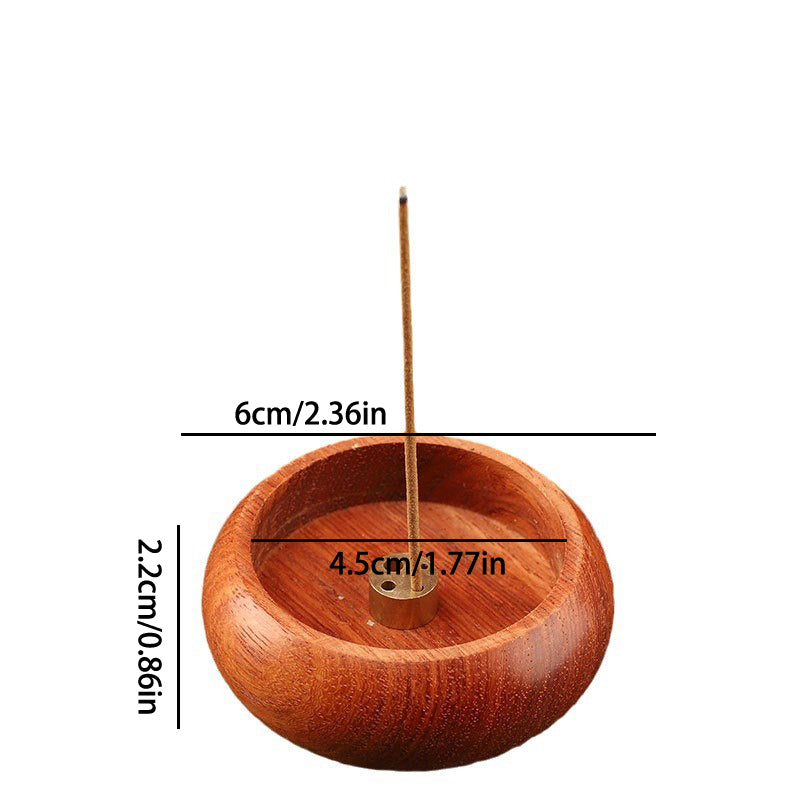 Bowl Incense Holder Ash Catcher for Yoga & Living Room