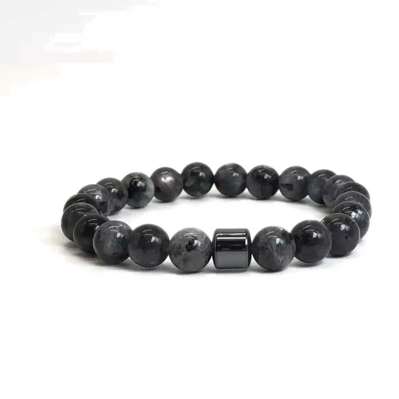 Natural Stone Lava Tiger Eye Bracelet Healing Charm Bracelet