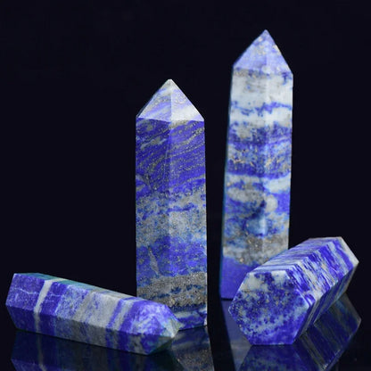Natural Stone: Rose Quartz Amethyst Wand - Healing Crystals & Home Decor