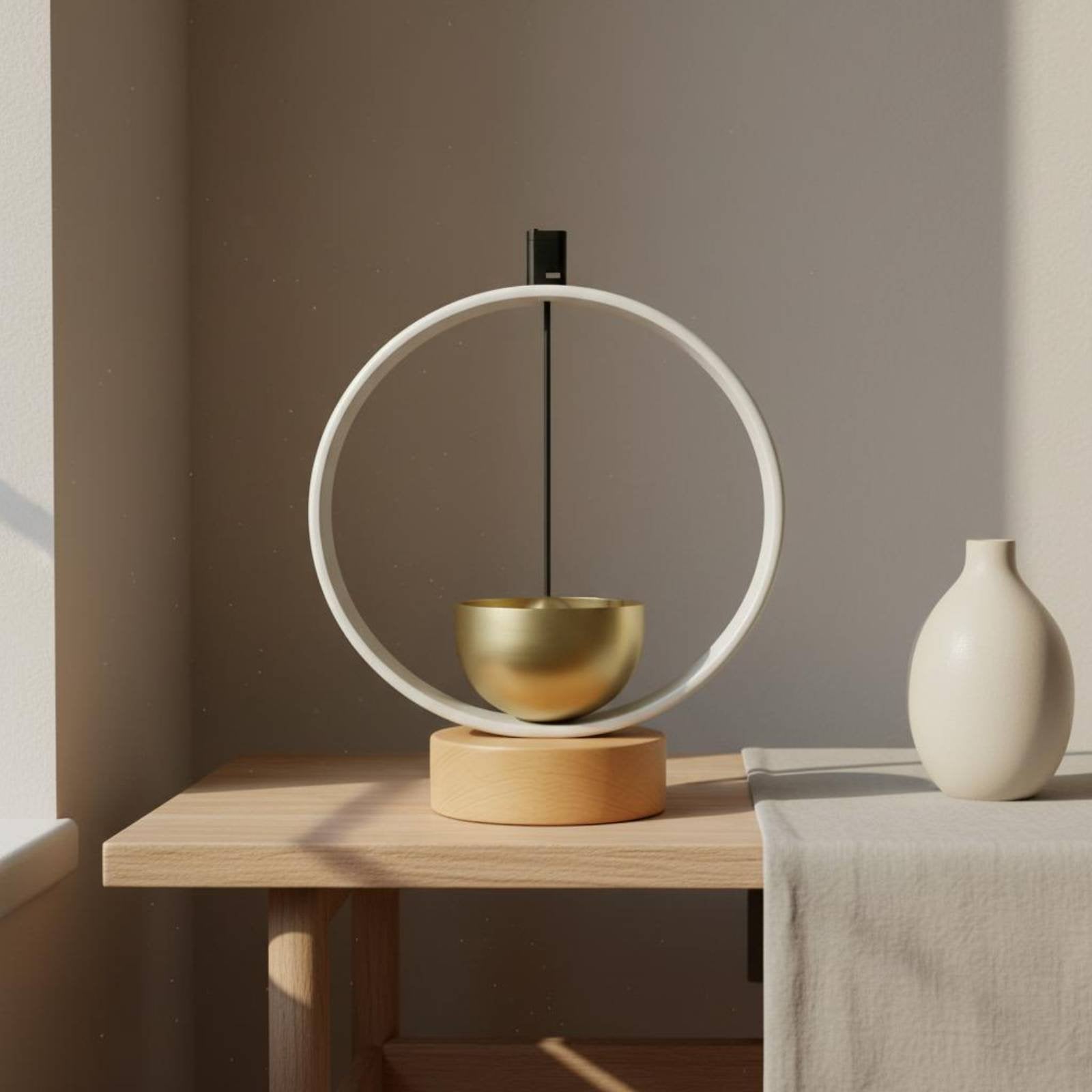 Meditation Brass Sound Bowl - Clear Tone Mindfulness Tool