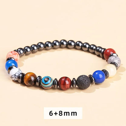 Eight Planets Chakra Bracelet - Universe Balance Wristband