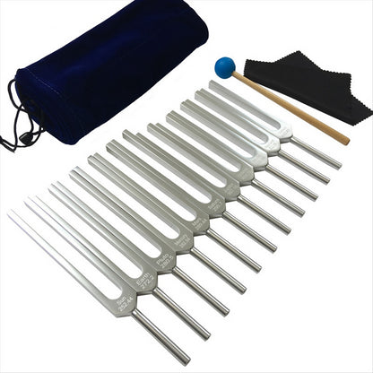11 Tuning Forks for Healing: Complete Sound Therapy Set