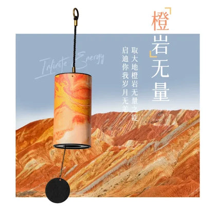 9 Tube Bamboo Wind Chime Tuned C G Am Dm Wind Bell For Outdoor Garden Zen Meditation Decor