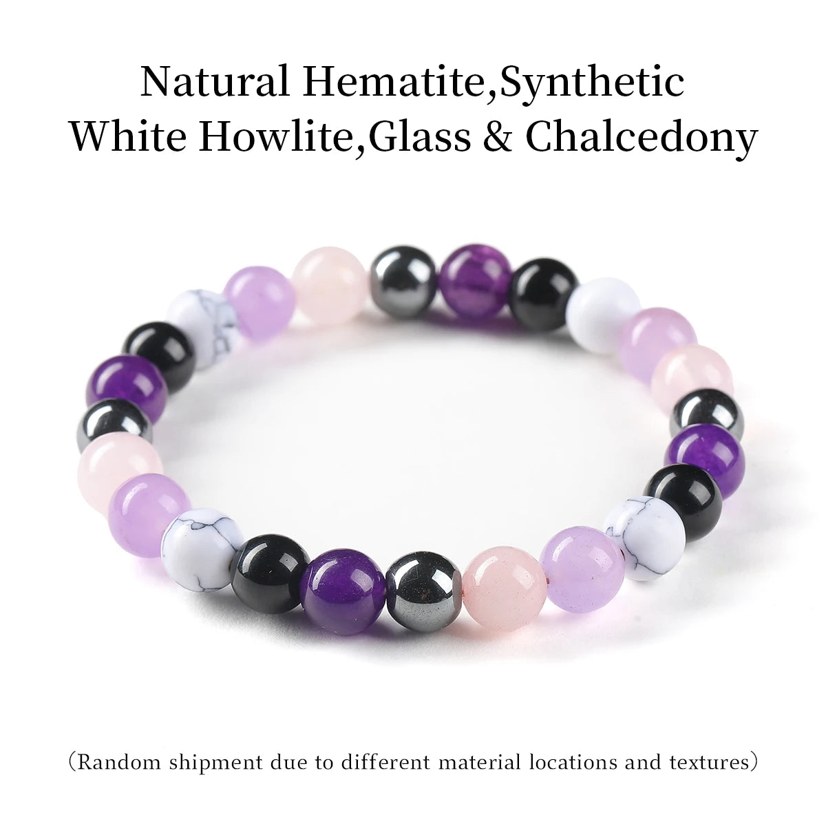 Natural Stone Healing Bracelet: 8mm Lucky Wealth Beads Jewelry