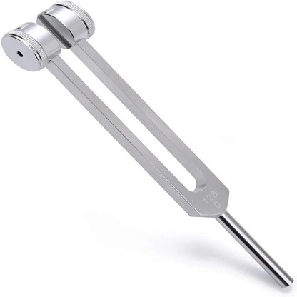 Tuning Fork: 128Hz Weighted Tuning Fork Set for Pressure Relief