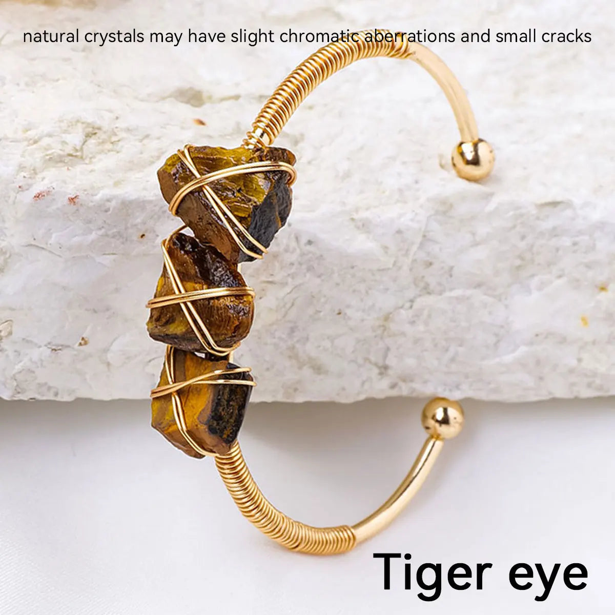 Crystal Bracelet: Natural Crystal Healing Bracelet - Women's Protection & Reiki
