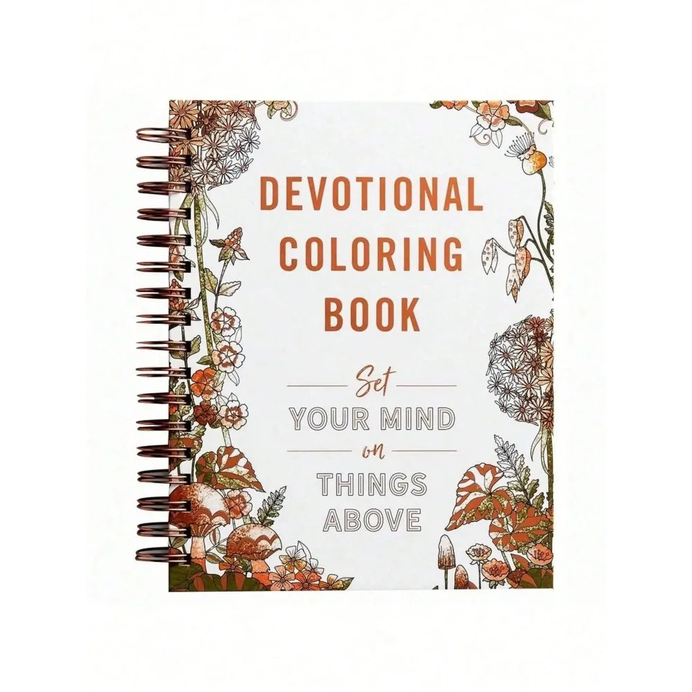 Devotional Coloring Book: 75 Inspiring Illustrations