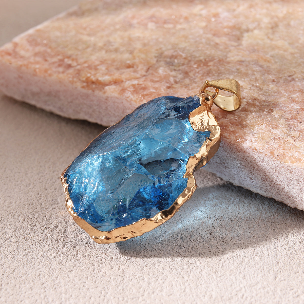 Healing Crystal Necklace: Irregular Gemstone for Women