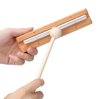 Phoneme Meditation Chimes: The Original Guaranteed Musically Tuned Wind Zenergy Hand Chime for Classrooms Meditation Mindfulness