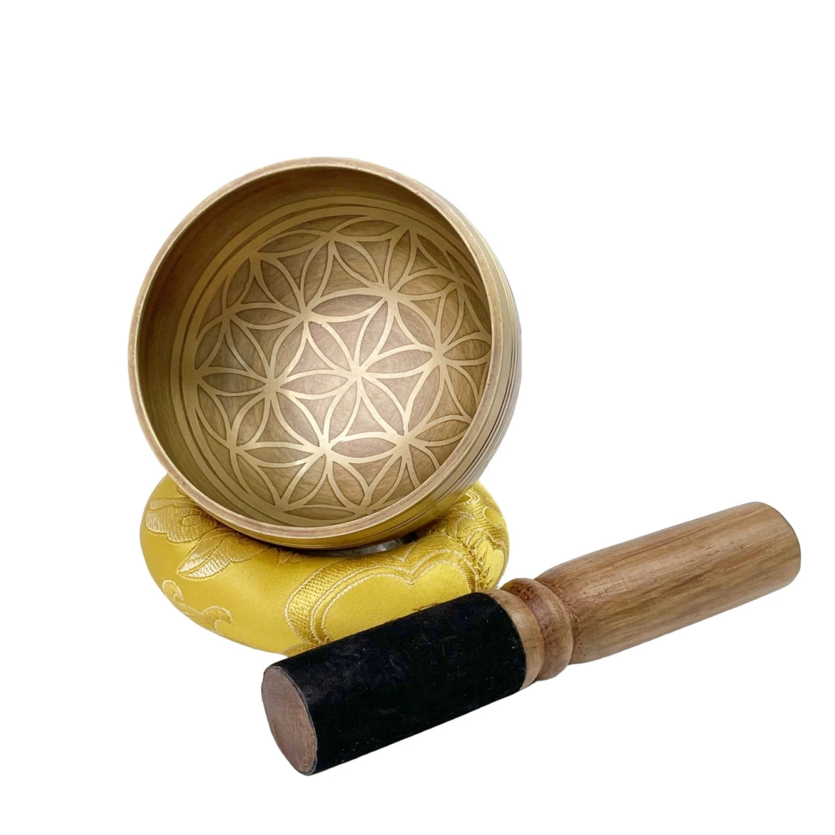 Tibetan Singing Bowl Set - Meditation & Stress Relief Gift