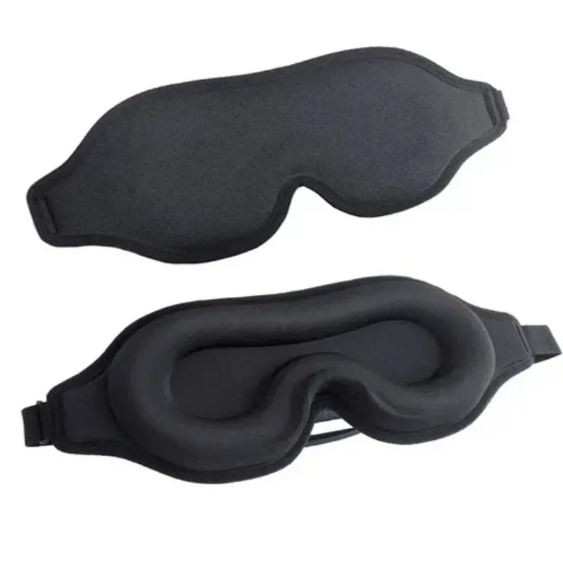 3D Sleeping Mask Light Blocker - Soft, Breathable Eye Shade