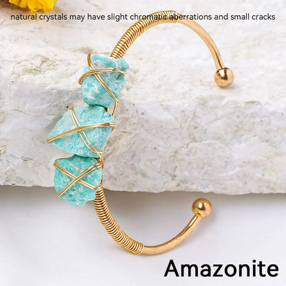 Crystal Bracelet: Natural Crystal Healing Bracelet - Women's Protection & Reiki