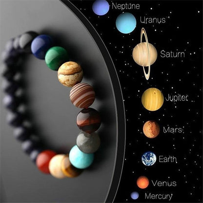 Eight Planets Chakra Bracelet - Universe Balance Wristband