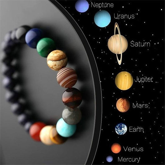 Eight Planets Chakra Bracelet - Universe Balance Wristband