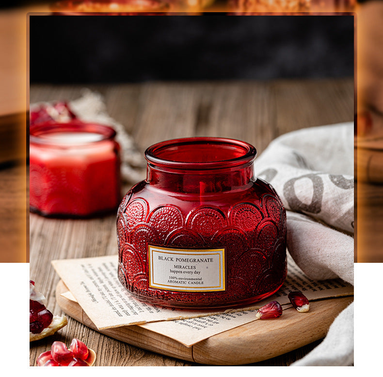 Scented Candles: Smokeless Essential Oil Glass Cup