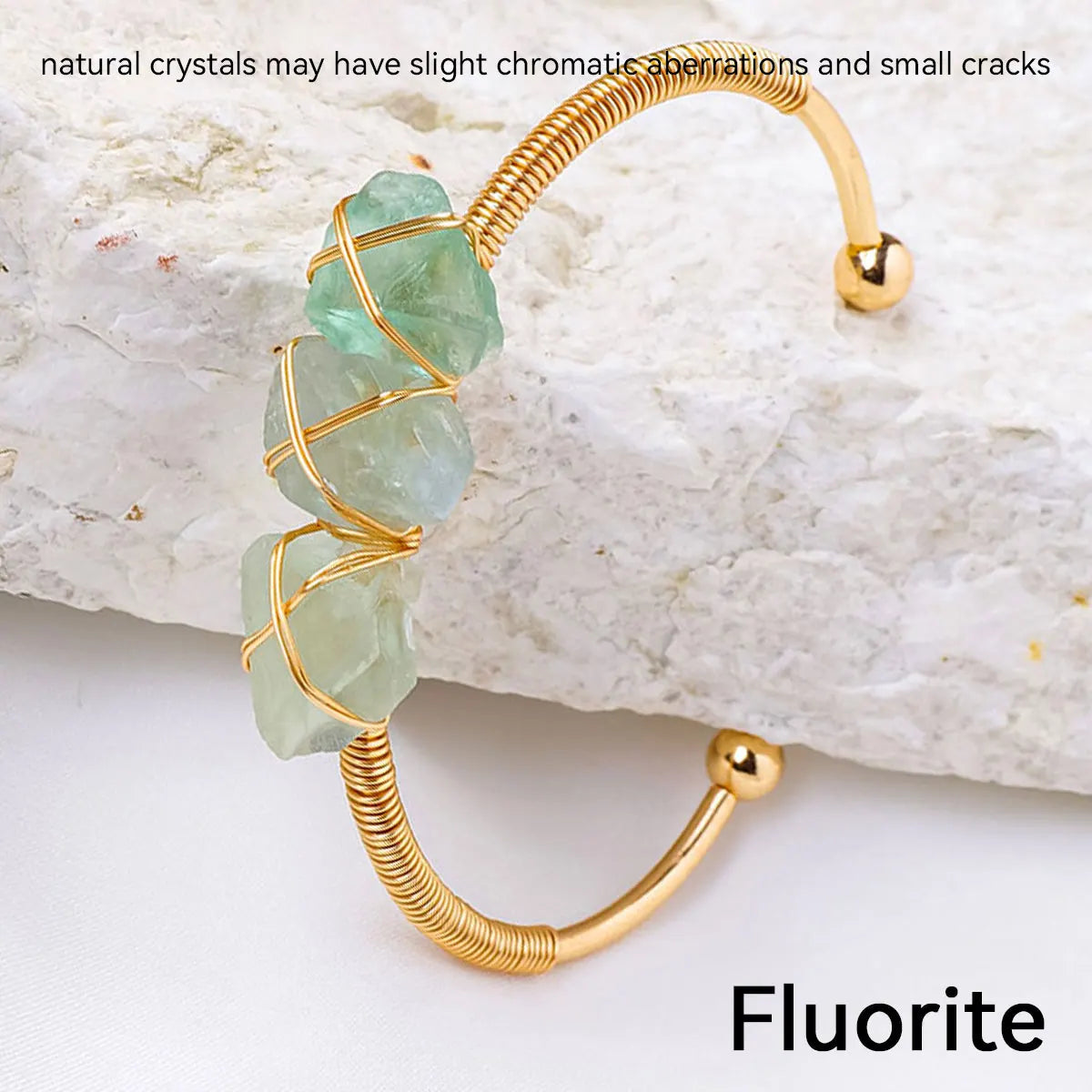 Crystal Bracelet: Natural Crystal Healing Bracelet - Women's Protection & Reiki