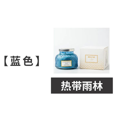 Scented Candles: Smokeless Essential Oil Glass Cup