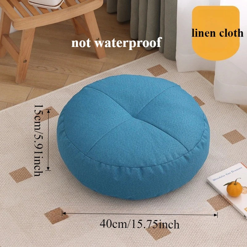 Meditation Cushion: Floor Cushion Round Meditation Yoga Seat Waterproof