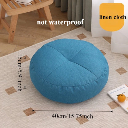 Meditation Cushion: Floor Cushion Round Meditation Yoga Seat Waterproof